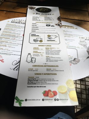 Menu photo 1 Le Ble Buenos Aires, C
