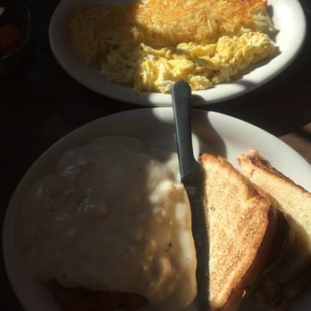 Waffles Plus - Chicken fried steak and eggs - Diners Near Me - Spokane, Washington