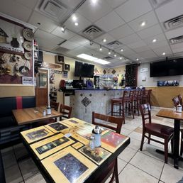 the interior of a restaurant the interior of a restaurant