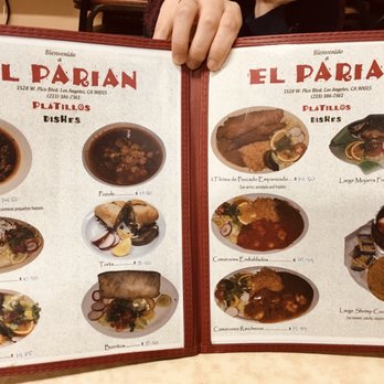 El Parian Restaurant - menu - Mexican Near Me - Los Angeles, California El Parian Restaurant - menu - Mexican Near Me - Los Angeles, California