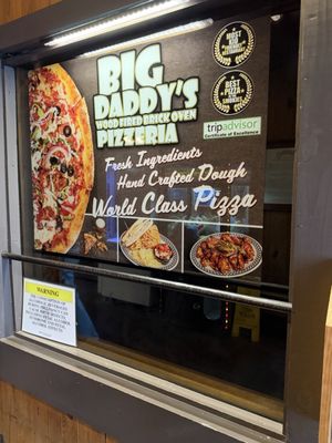 Menu photo 1 Big Daddy's Pizzeria Gatlinburg, TN