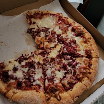 Pizza By Georgios - Pastrami pizza without EVERYTHING but the Pastrami meat - Pizza Near Me - South Gate, California