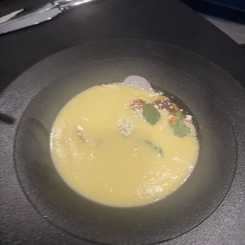 Altura Bistro - Corn-coconut Fusion soup - Steakhouses Near Me - Anchorage, Alaska
