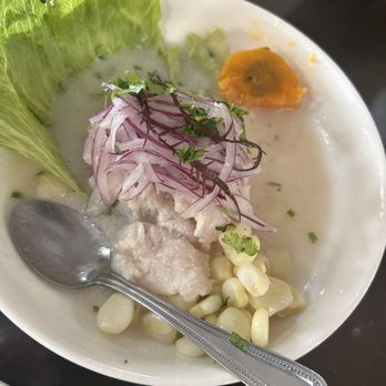 Antara Chicken - Ceviche de pescado - Peruvian Near Me - Houston, Texas