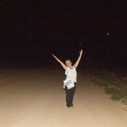 Sally Rice Psychic Medium - Orbs in front of John of God Healing Center in Abadiania Brazil, where I spent one month studying Shamanism.