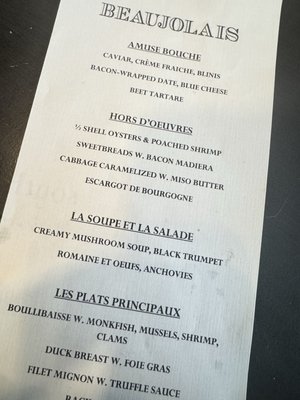 Menu photo 5 Beaujolais Bistro Reno, NV