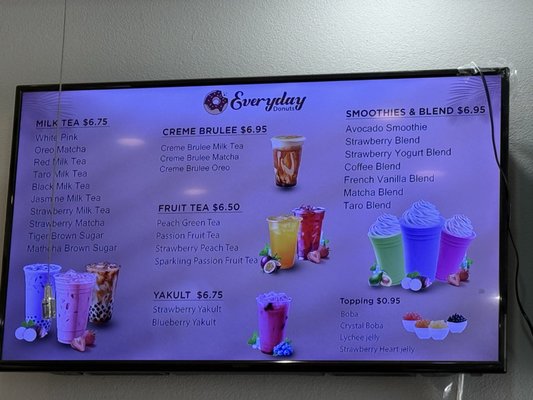 Menu photo 4 Rainbow Donuts And Boba Cupertino, CA
