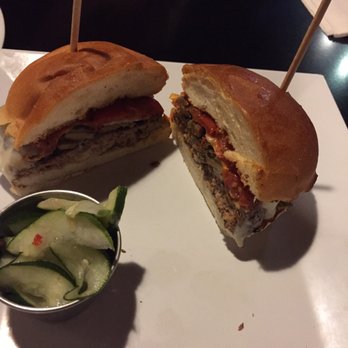 Urban Stack - Mushroom Melt burger. Probably 4 stars worthy - Burgers Near Me - Chattanooga, Tennessee