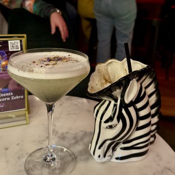 Unicorn Zebra - Unicorn Fluff and The Flaming Horn - Cocktail Bars Near Me - Tucson, Arizona