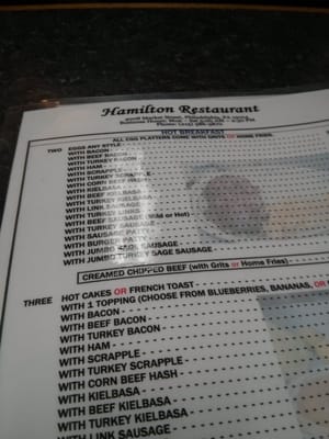 Menu photo 3 Hamilton Restaurant Philadelphia, PA