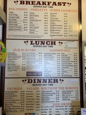 Menu photo 2 Primo Burgers Tehachapi, CA