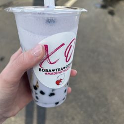 Xo Boba Tea Coffee - 28. Taro Milk Tea