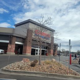Exterior outside entrance of Costco - Colorado Springs, Colorado Exterior outside entrance of Costco - Colorado Springs, Colorado