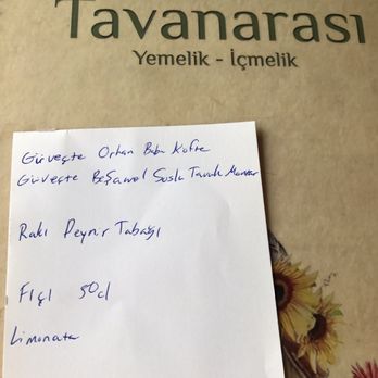 Tavanarası Restaurant - Write down your own order - Pubs Near Me - Istanbul, 34 Tavanarası Restaurant - Write down your own order - Pubs Near Me - Istanbul, 34