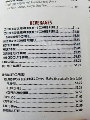 Menu photo 6 Sid's. Coffee Shop & Deli Ocala, FL