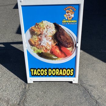Taqueria La Esperanza - Lets try this plate tacos dorados - Food Trucks Near Me - San Jose, California Taqueria La Esperanza - Lets try this plate tacos dorados - Food Trucks Near Me - San Jose, California