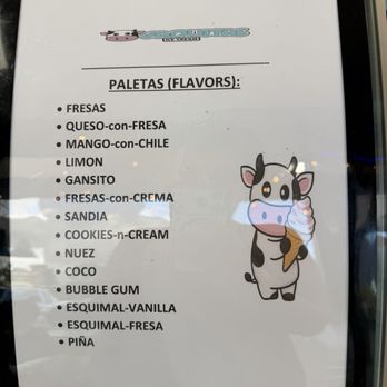 Vaquitas Ice Cream - Popsicle flavors - Ice Cream & Frozen Yogurt Near Me - Houston, Texas Vaquitas Ice Cream - Popsicle flavors - Ice Cream & Frozen Yogurt Near Me - Houston, Texas