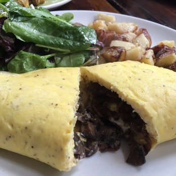 Miriam - Mushroom thyme and fontina cheese omelette - Wine Bars Near Me - Brooklyn, New York Miriam - Mushroom thyme and fontina cheese omelette - Wine Bars Near Me - Brooklyn, New York
