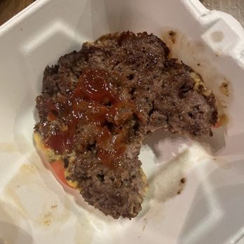 Smashburger - Upside down patty with cheese and tomatoes on the other side - Burgers Near Me - Sugar Land, Texas Smashburger - Upside down patty with cheese and tomatoes on the other side - Burgers Near Me - Sugar Land, Texas
