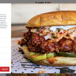 Tumble 22 - This is how the meat looks on the website. Can you find the thigh?