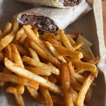 The Naughty Doner - Greek Döner Wrap with French Fries - Kebab Near Me - St Paul, Minnesota The Naughty Doner - Greek Döner Wrap with French Fries - Kebab Near Me - St Paul, Minnesota