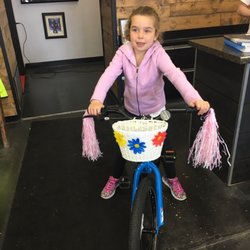 Deerfield Cyclery - Big girl bike!