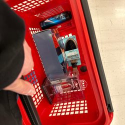Target - I came here for string cheese and instead I'm buying a lock&key, boxer briefs, brush, and deodorant.