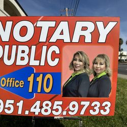 Latin USA Income Tax - Yard Sign in front of our office