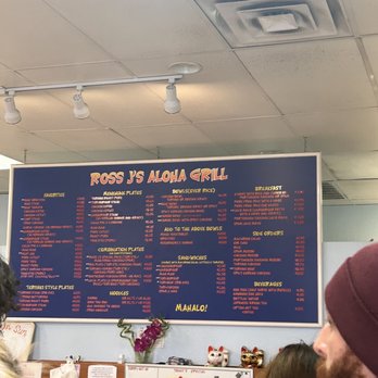 Ross J's Aloha Grill - Hawaiian Near Me - Henderson, Nevada