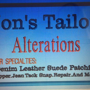 Jon's Tailor - Sewing & Alterations Near Me - San Diego, California Jon's Tailor - Sewing & Alterations Near Me - San Diego, California