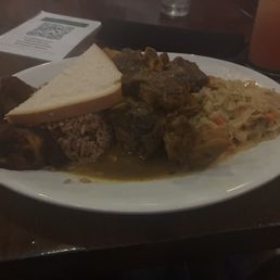 Curry goat entree Curry goat entree