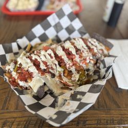 Big Nick's BBQ - Nachos with pork