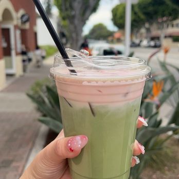 White Sparrow Coffee - matcha strawberry - Coffee Roasteries Near Me - Tustin, California