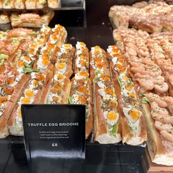 Harrods Food Hall - Truffle Egg Brioche £8 - Cheese Shops Near Me - London, XGL Harrods Food Hall - Truffle Egg Brioche £8 - Cheese Shops Near Me - London, XGL