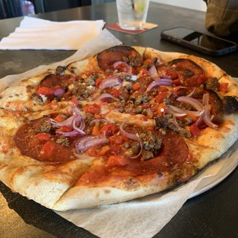 Fired Up Pizzeria - 12" Superior Pizza - Pizza Near Me - Durango, Colorado Fired Up Pizzeria - 12" Superior Pizza - Pizza Near Me - Durango, Colorado