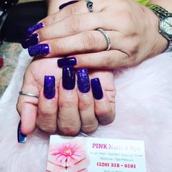 Pink Nail And Spa - Square shape