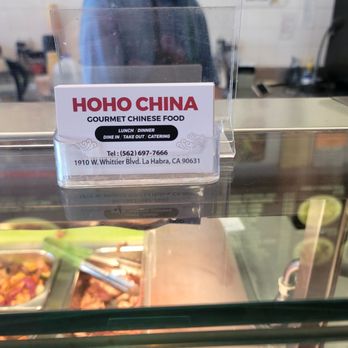 Ho-Ho China - Business card - Chinese Near Me - La Habra, California