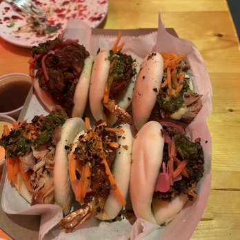 Mushi Ni  - Bao Sampler - Asian Fusion Near Me - Atlanta, Georgia
