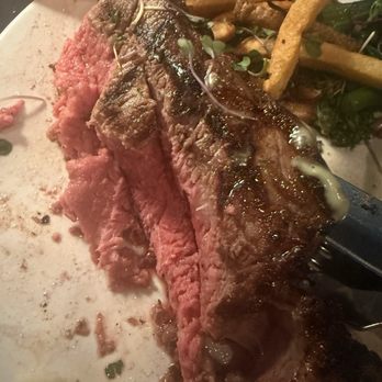 Colts Neck Inn Steakhouse - Inside of my strip steak not cooked - Steakhouses Near Me - Colts Neck, New Jersey
