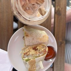 Tasty Cafe & Kitchen - Cha cha breakfast burrito