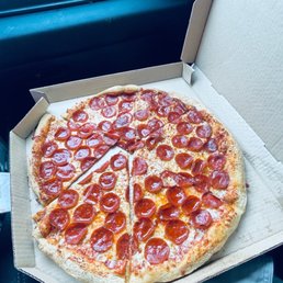 Big New Yorker with pools of grease Big New Yorker with pools of grease
