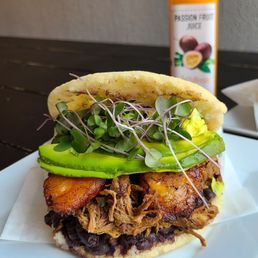 Shredded Beef Arepas