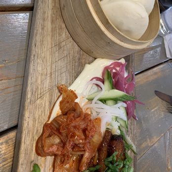Craft Farmacy - Korean Pork Belly Bao Buns - Seafood Near Me - London, Ontario Craft Farmacy - Korean Pork Belly Bao Buns - Seafood Near Me - London, Ontario