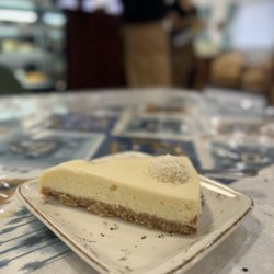 Caravan Uzbek and Turkish cusine - Coconut cheesecake - house made - AMAZING!!!