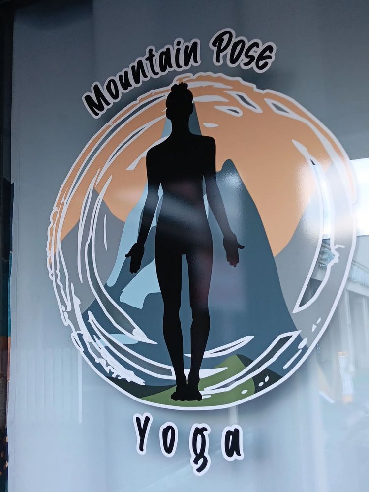 Mountain Pose Yoga Logo