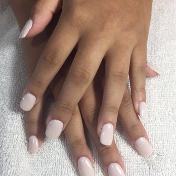 Infinity Nails - SNS Color with a nail tip - Nail Salons Near Me - Pineville, North Carolina