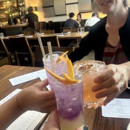 Lovely drinks that were sparkling