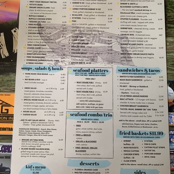 Whiteys Fish Camp - Menu - Seafood Near Me - Fleming Island, Florida