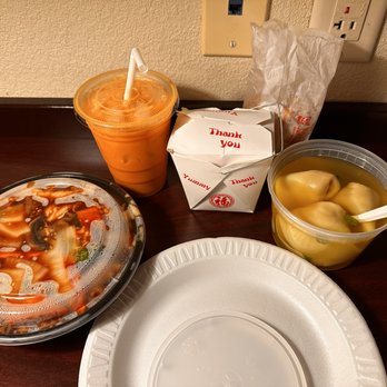 Hula Inn Chinese Restaurant - Triple Delight, Wonton, Steamed Rice, Thai Tea. YUM YUM! - Chinese Near Me - Sterling, Virginia Hula Inn Chinese Restaurant - Triple Delight, Wonton, Steamed Rice, Thai Tea. YUM YUM! - Chinese Near Me - Sterling, Virginia