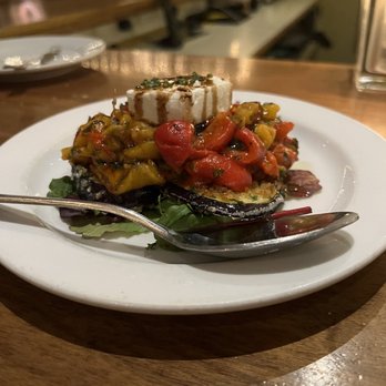 Madeline's - Eggplant Bruschetta - New American Near Me - Cambria, California
